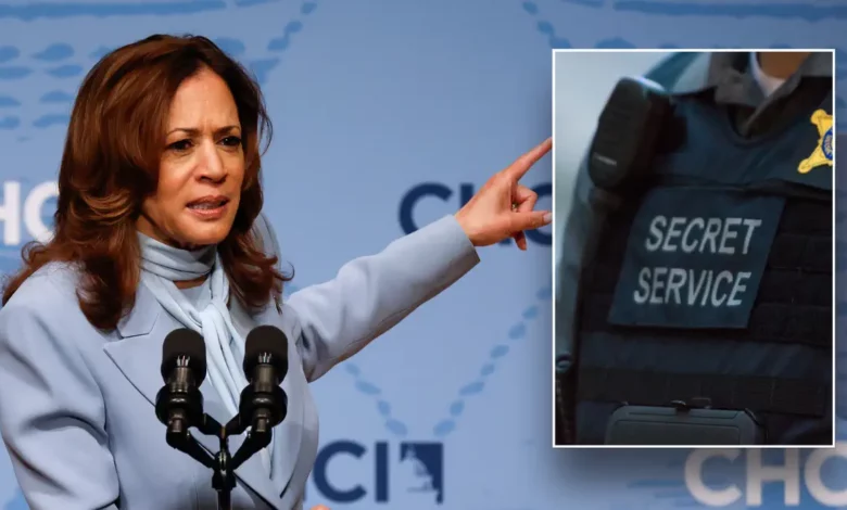 Secret Service agent accused of assaulting Kamala Harris worker.