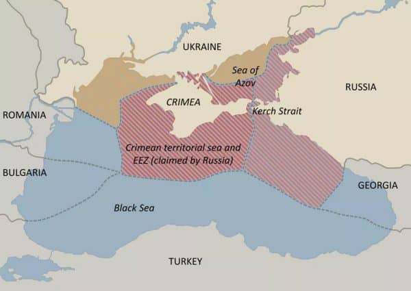 Russia, Ukraine face off over access to kerch strait