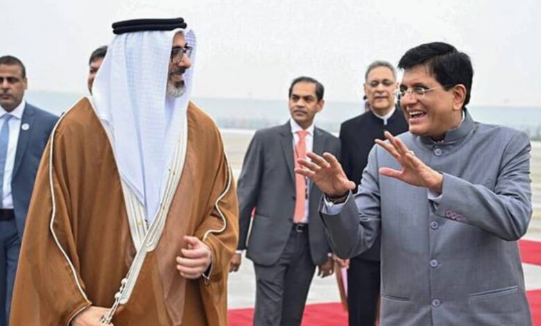 Abu Dhabi's crown prince Al Nahyan touches down in Delhi to strengthen India-UAE relations