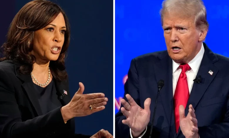 Kamala Harris leads Trump nationally, polls show tight battleground races