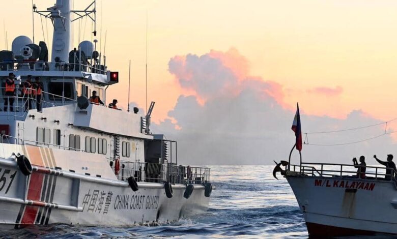 Philippine Coast Guard Vessel Departs Disputed South China Sea