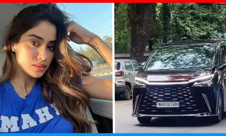 Janhvi Kapoor Joins Exclusive Lexus LM Club with Luxury MPV