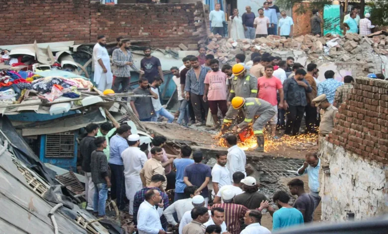 Building Collapse in Meerut Claims 10 Lives, 5 Injured