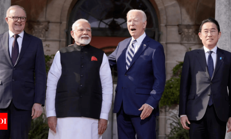 Biden snaps before introducing Modi at Quad meet, shouts 'who's next?