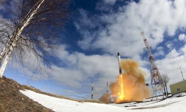 Russian RS-28 Sarmat Missile Test Suspected to Have Failed