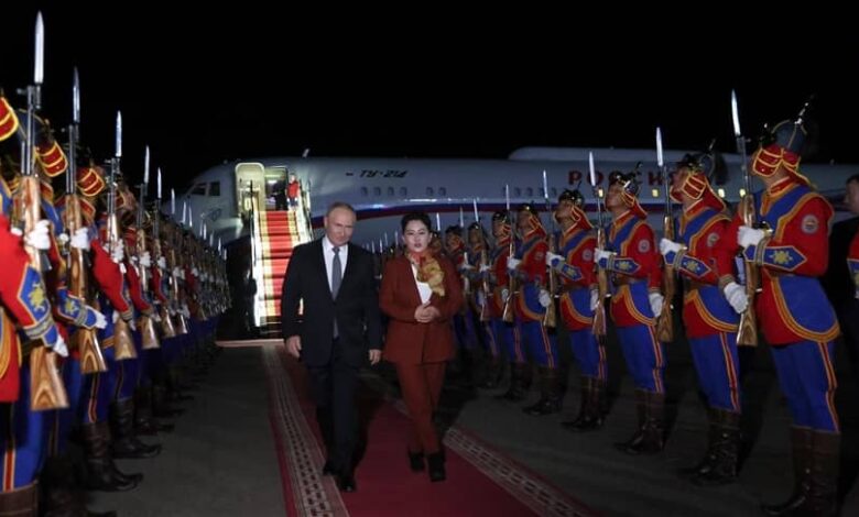 Putin dismisses ICC war crimes warrant during Mongolia visit