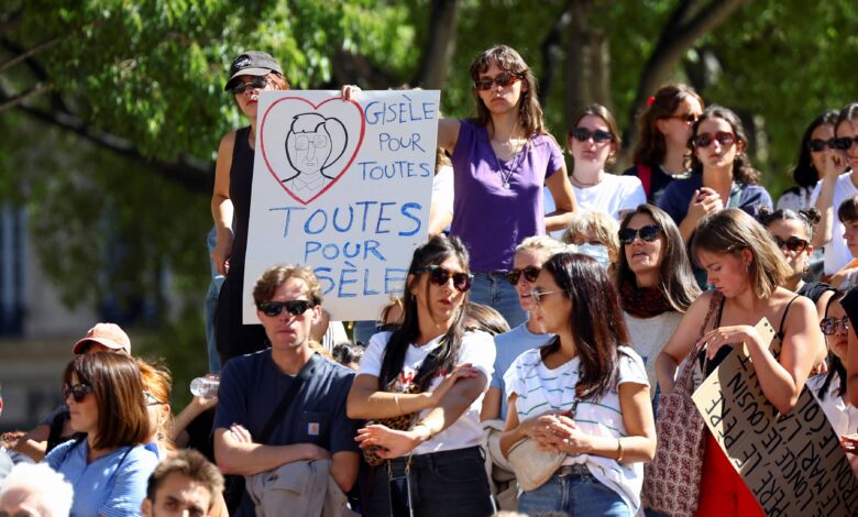 Nationwide Protests in France Support Gisele Pelicot