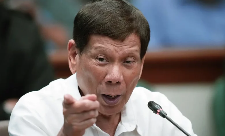 Duterte acknowledges existence of drug war 'death squad