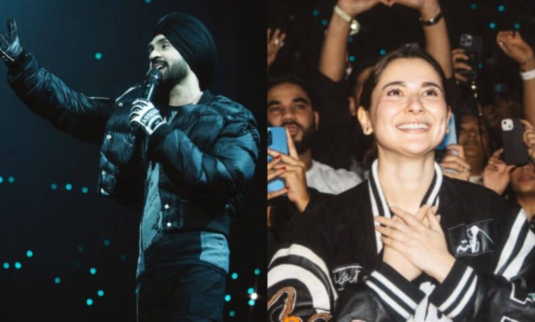 Diljit Dosanjh Dazzles at O2 Arena with Hania Aamir and Badshah