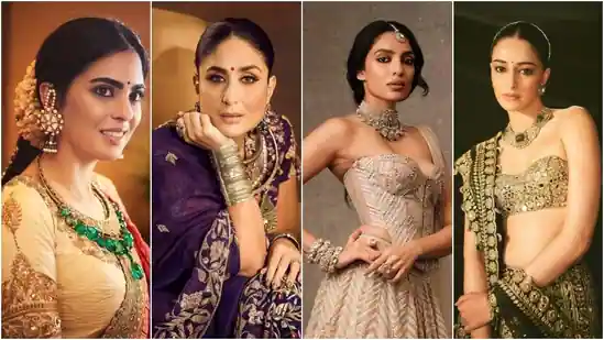 Glamorous diwali party looks: Kareena Kapoor, Sobhita Dhulipala, Isha Ambani to Ananya Panday’s celebrity style inspiration