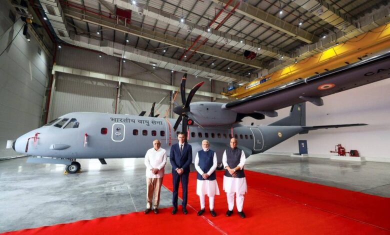 Modi and Sánchez inaugurate Tata aircraft complex in Vadodara