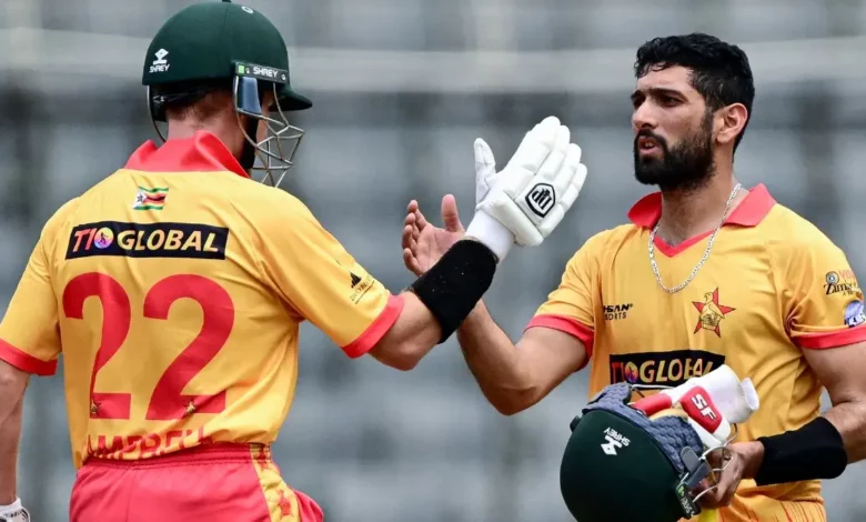 Raza blasts joint-second fastest T20I ton in 33 balls