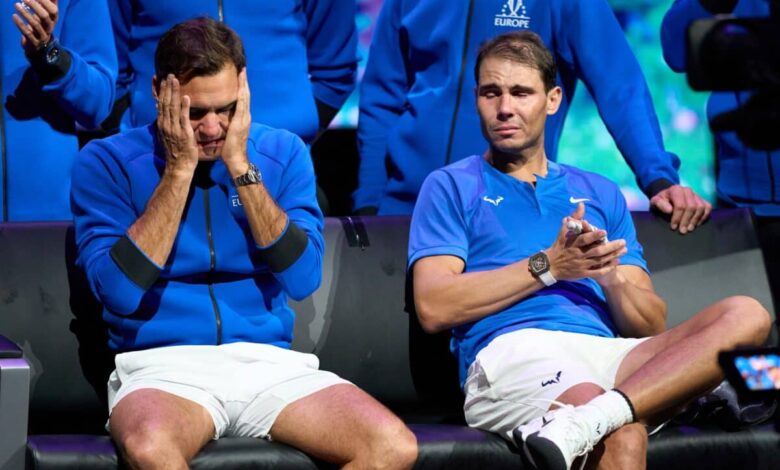 Federer's emotional tribute to retired Nadal