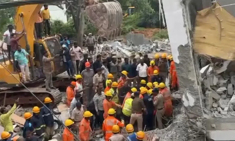 Bengaluru building collapse: Five dead in illegal construction