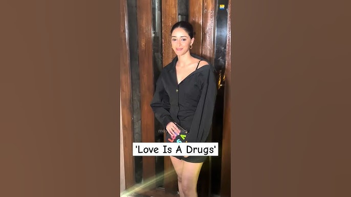 Ananya Panday's 'love is a drug' bag turns heads