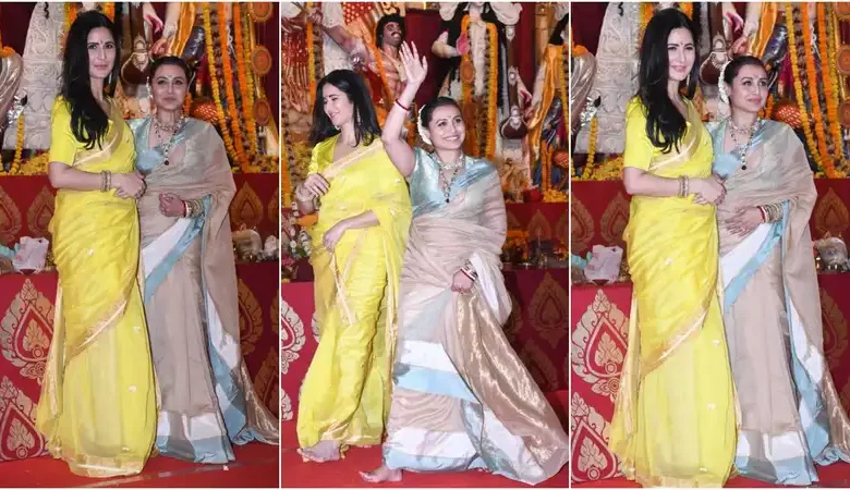 Bollywood Celebrities Shine at Durga Puja Celebrations