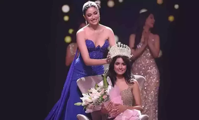 Nikita Porwal crowned Femina Miss India 2024 in grand finale