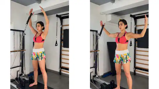 Stay fit this Diwali: Sara Ali Khan’s pilates tips