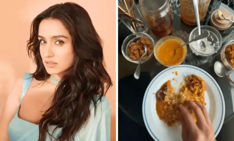 Shraddha Kapoor indulges in delicious South Indian cuisine