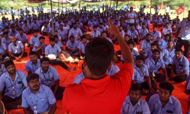 Concerns rise as Samsung workers' protests continue in Tamil Nadu