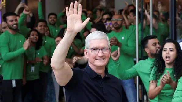 Tim Cook announces four new Apple stores opening in India