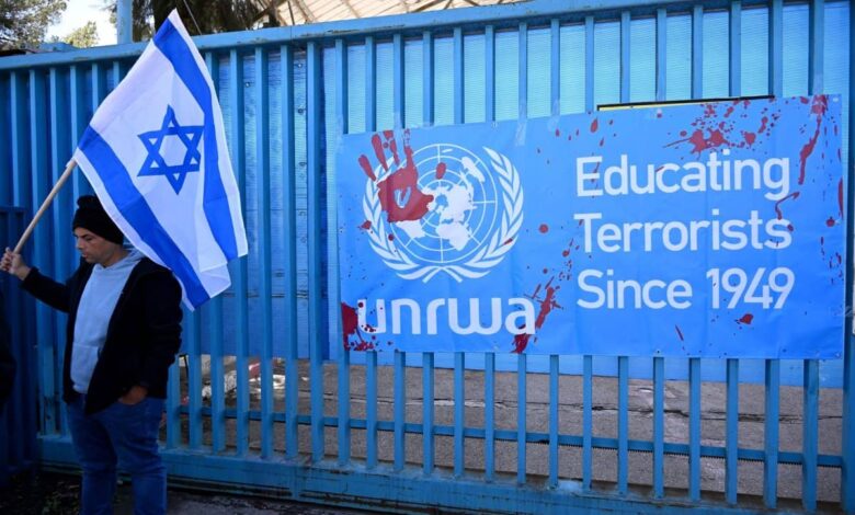 Israel notifies UN of termination of relations with UNRWA