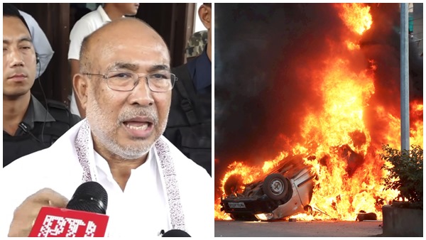 23 arrested after attack on CM Biren Singh's house; curfew imposed