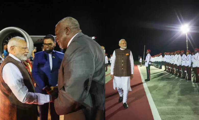 PM Modi makes historic visit to Guyana, strengthens ties