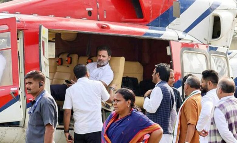 Congress complains to election body over Rahul Gandhi's chopper delay