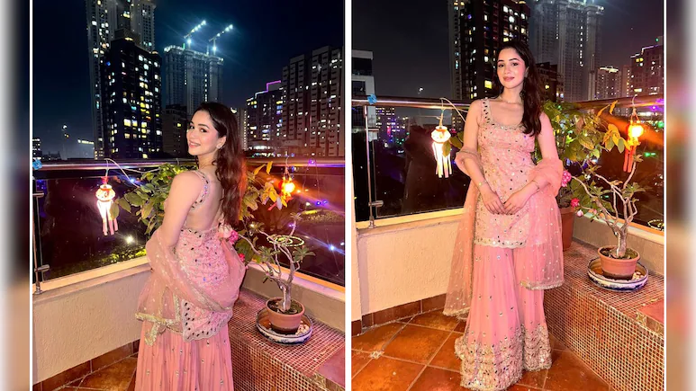 Sara Tendulkar dazzles in festive fashion and modern saree