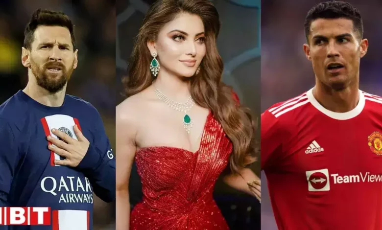 Urvashi Rautela names Ronaldo and Messi in playful love triangle