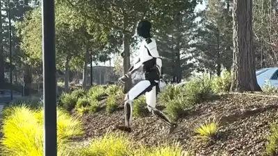 Tesla's humanoid robot 'Optimus' masters walking on slopes