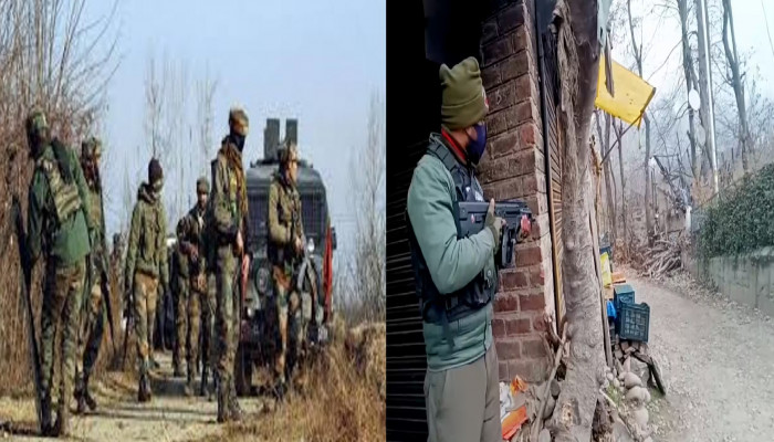 Five terrorists killed in Jammu-Kashmir; two soldiers injured