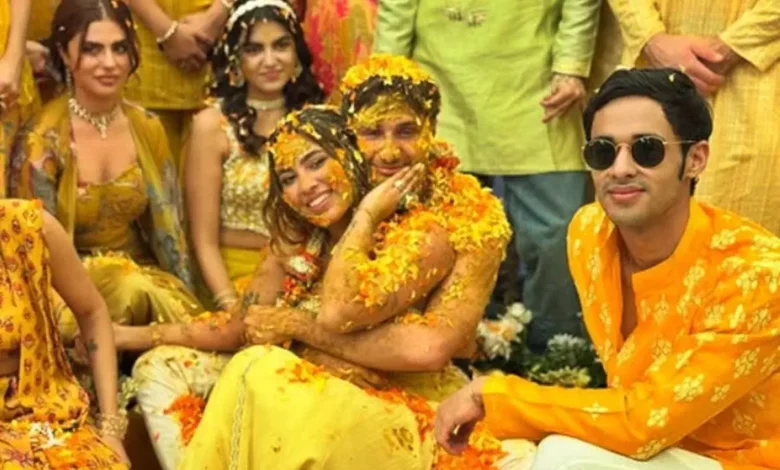 Aaliyah Kashyap's wedding festivities begin with vibrant haldi ceremony