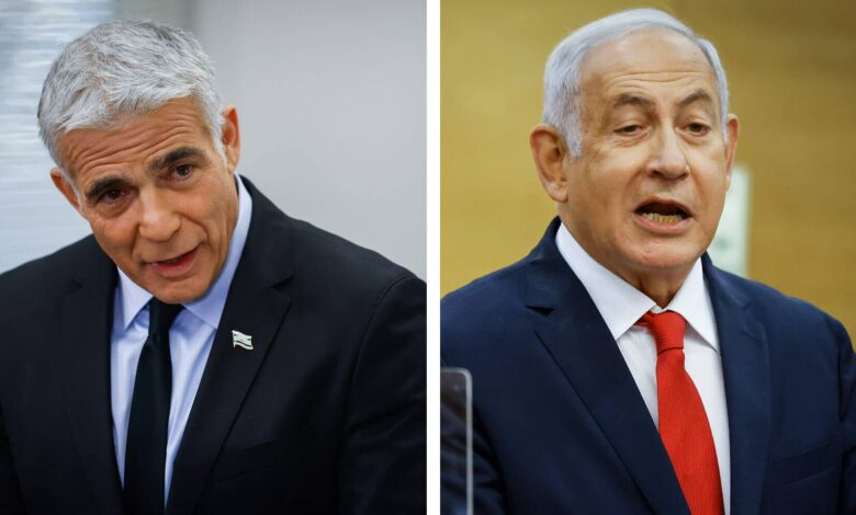 Yair lapid accuses Netanyahu of attacking press freedom