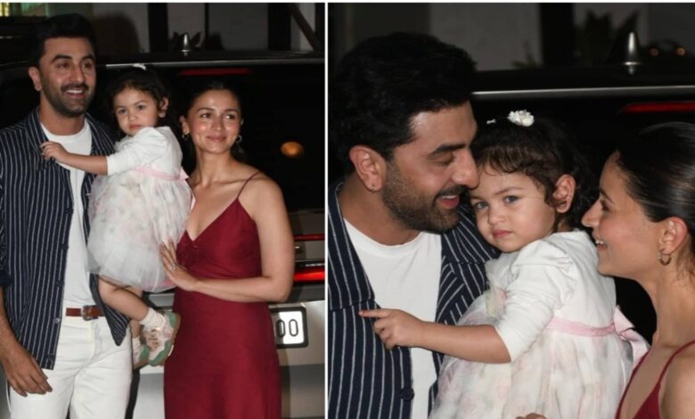 Alia Bhatt and Ranbir Kapoor shine at Christmas brunch