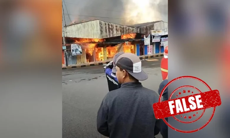 Fact check: Viral video of mosque fire misattributed to India