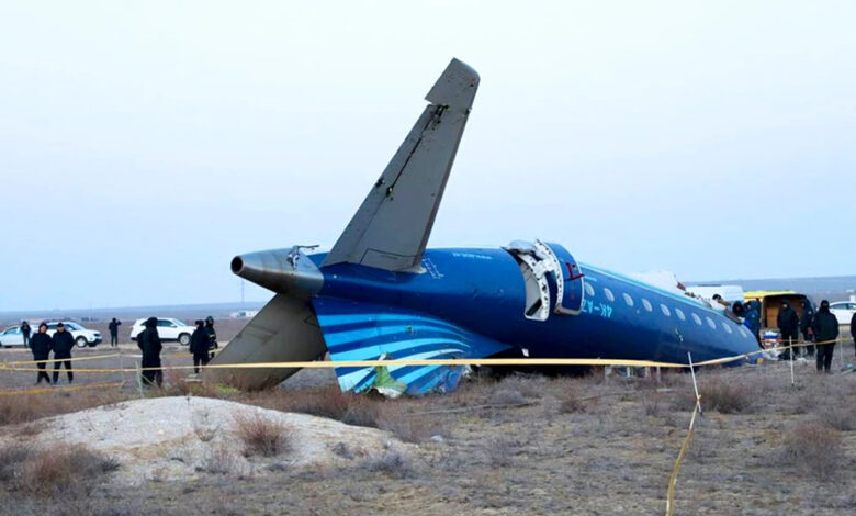 Putin expresses regret over Azerbaijan airlines crash