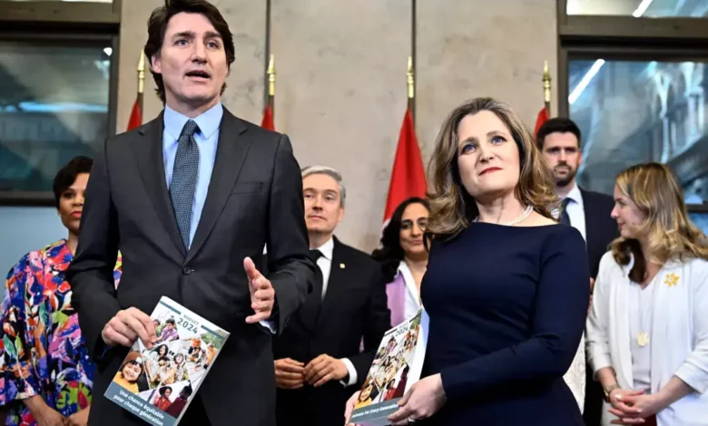 Trudeau faces revolt as Liberal MPs react to Freeland’s exit