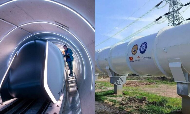 India completes 410-meter hyperloop test track at IIT Madras