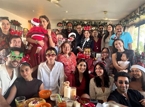 Kapoor family dazzles at Christmas celebration