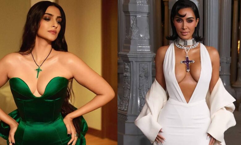 Sonam Kapoor to Bhumi Pednekar: cross pendants steal the spotlight in fashion