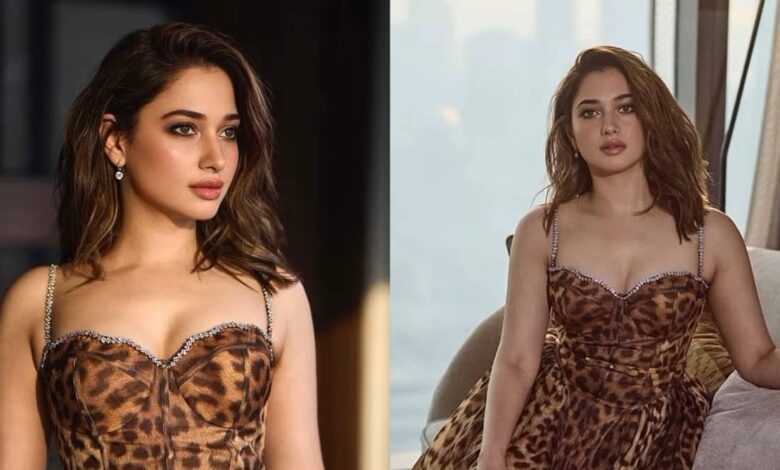 Tamannaah Bhatia puts a fierce spin on pantone's colour of the year 2025