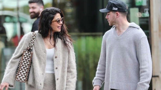 Priyanka Chopra and Nick Jonas shine during holiday shopping