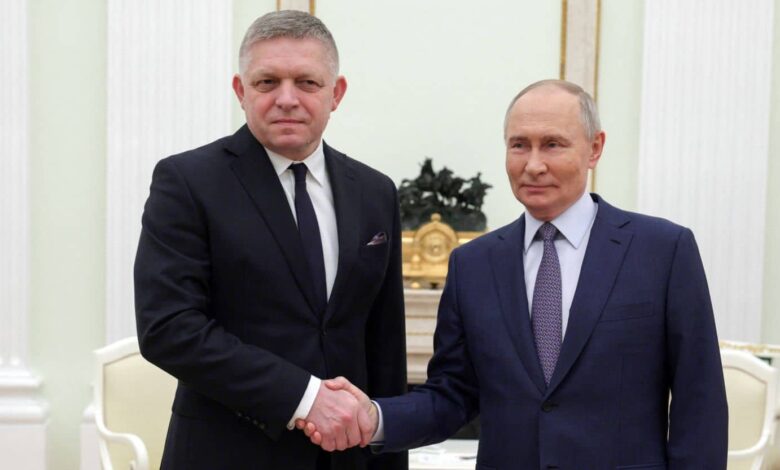 Slovak PM Fico's Moscow visit: Talks with Putin on Ukraine