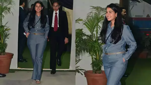 Radhika Merchant stuns at Ambani School event in chic ensemble