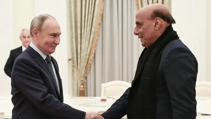 India-Russia defense cooperation soars as Rajnath Singh meets Putin