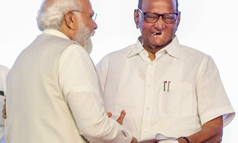 Sharad Pawar meets PM Modi post MVA's election defeat