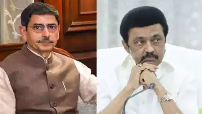 Governor Ravi and MK Stalin clash over national anthem issue