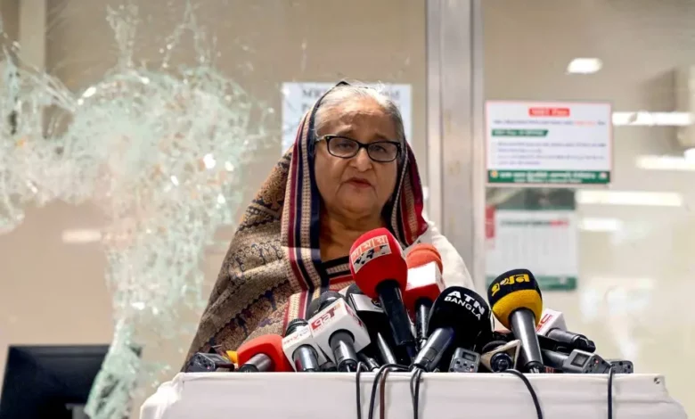 Arrest warrant issued against Sheikh Hasina amid rising pressure